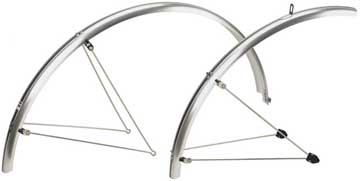 SKS P45 Road/Touring Bike Fenders FE1001 Silver