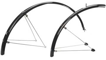 SKS P45 Road/Touring Bike Fenders FE1002 Black