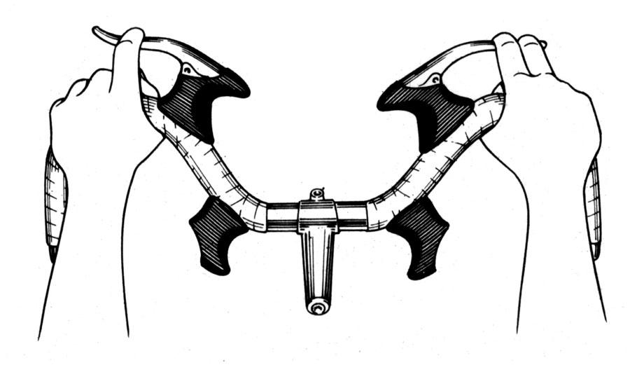 Moustache handlebars
