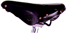 Brooks B17 leather saddle