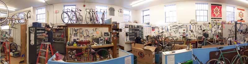 Harris Cyclery Panorama 4