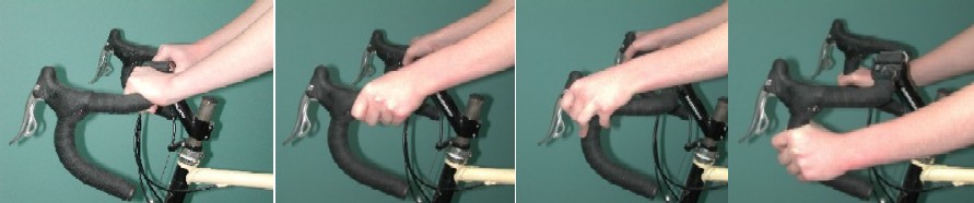 adjusting handlebars on road bike