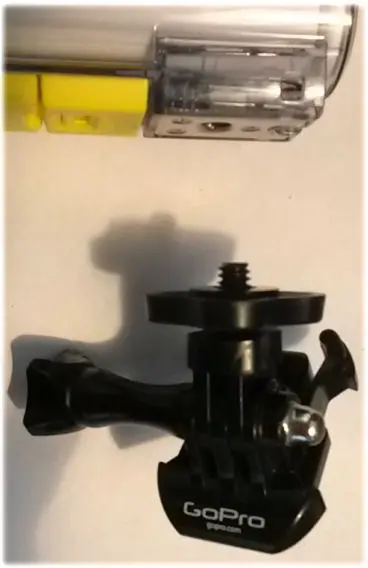 Attachment of Sony camera to Gopro tripod mount