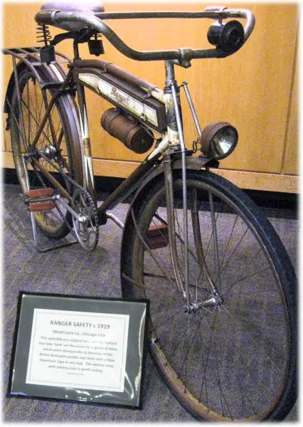 vintage bicycle lamp battery