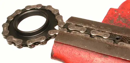 Chain in Vise