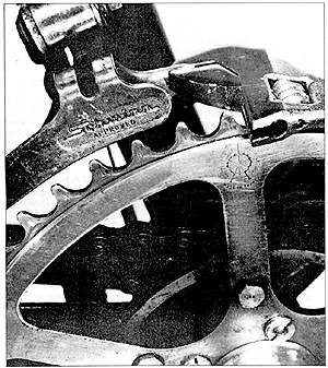 image of front derailer