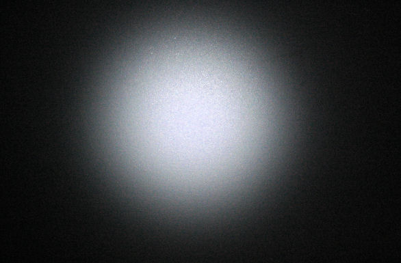 flashlight beam pattern