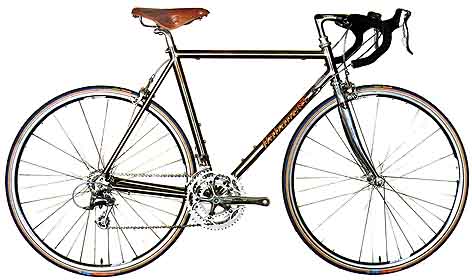 Habanero titanium road bike with ultegra group