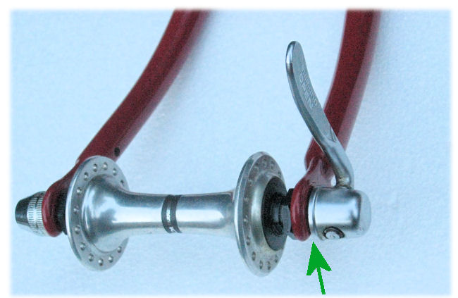 bike wheel pin lock