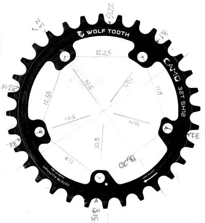 Wolf tooth CAMO chainring