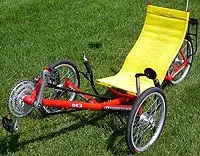 Greenspedd GT3 Folding Recumbent Tricycle