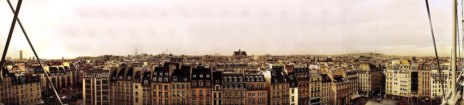 Skyline from the Centre Pompidou